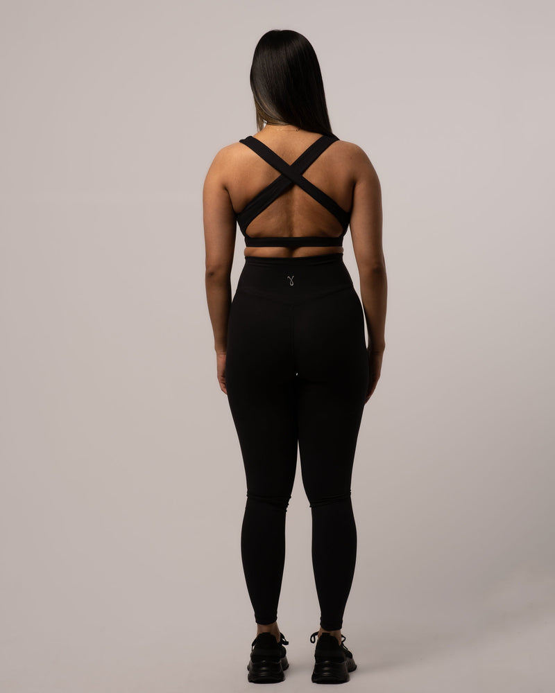 KASOMA Crossed-Back Sports Bra