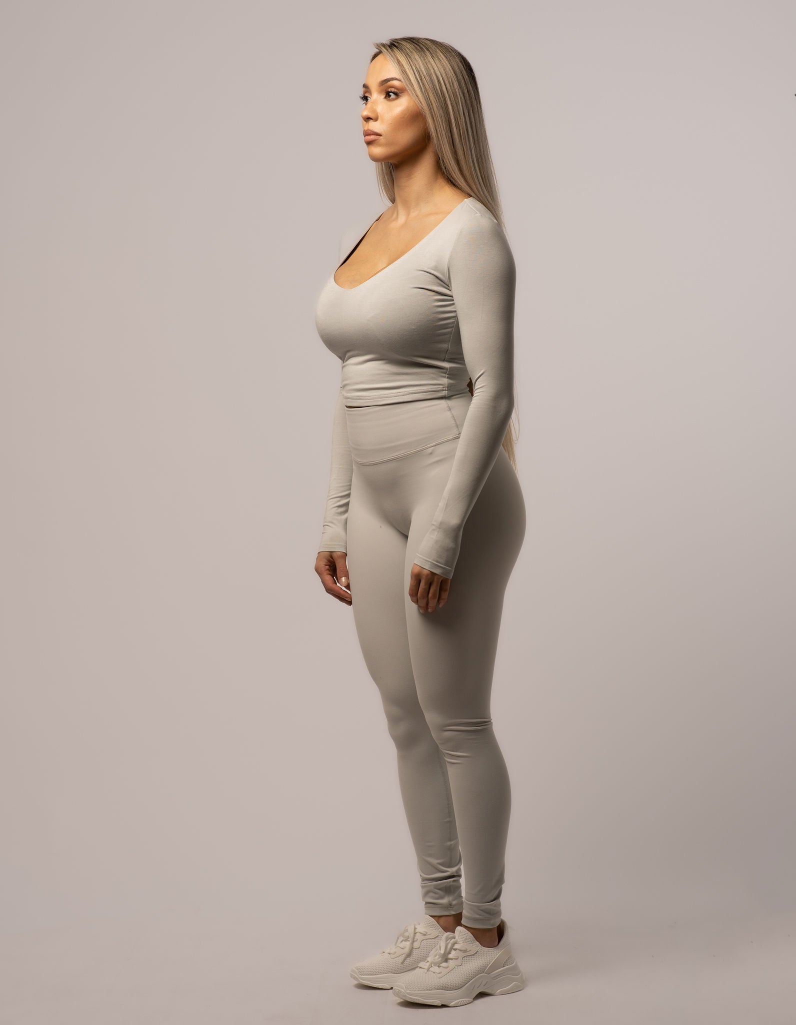 Essential Long Sleeve V-Neck